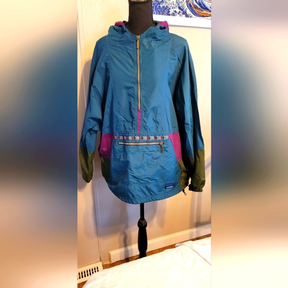 Vtg L.L. Bean pullover windbreaker